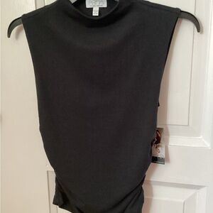 Sofia by Sofia Vergara Black Muscle Tee